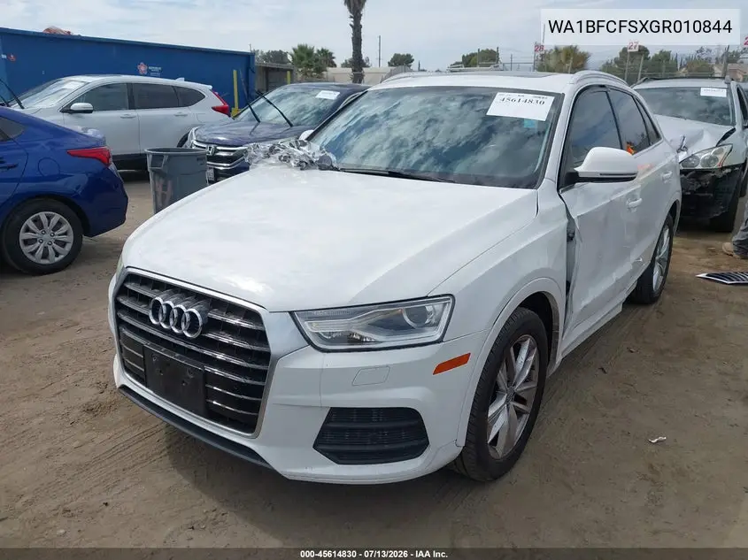 2016 Audi Q3 2.0T Premium Plus VIN: WA1BFCFSXGR010844 Lot: 45614830