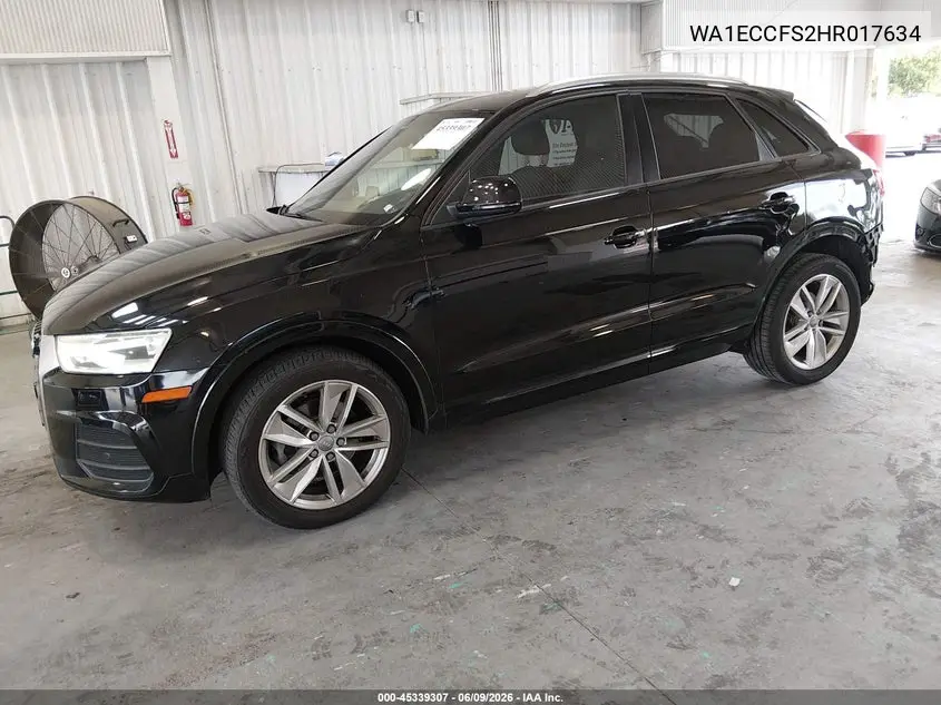 2017 Audi Q3 2.0T Premium VIN: WA1ECCFS2HR017634 Lot: 45339307