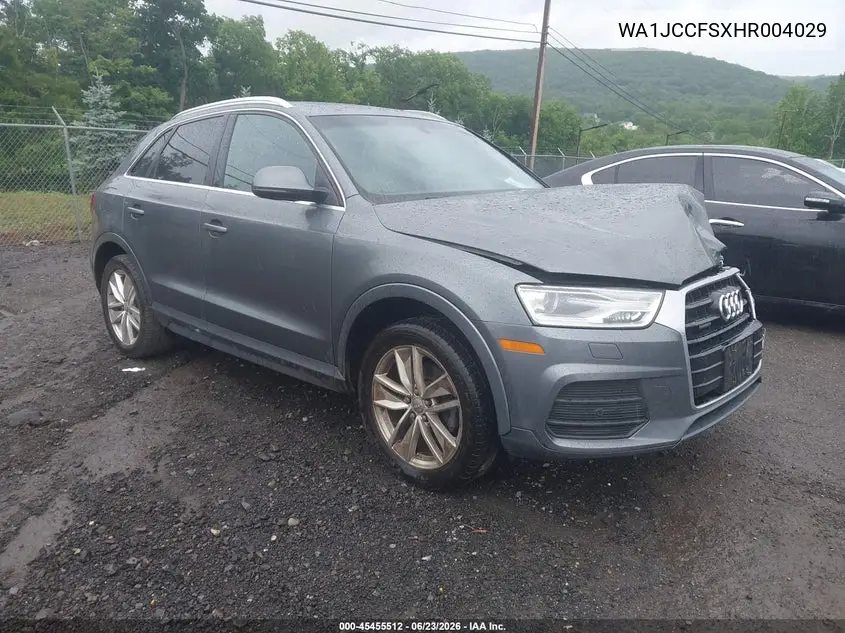 2017 Audi Q3 2.0T Premium VIN: WA1JCCFSXHR004029 Lot: 45455512