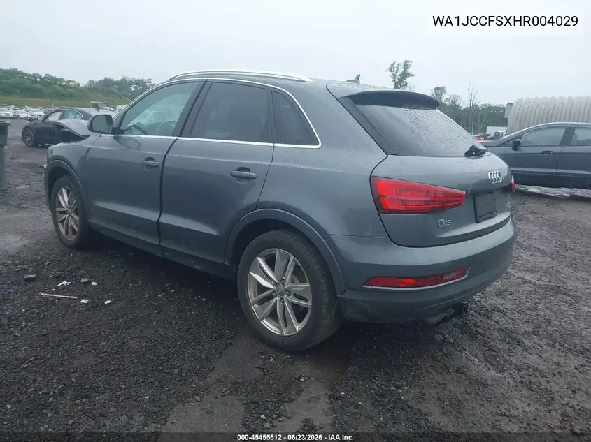 2017 Audi Q3 2.0T Premium VIN: WA1JCCFSXHR004029 Lot: 45455512