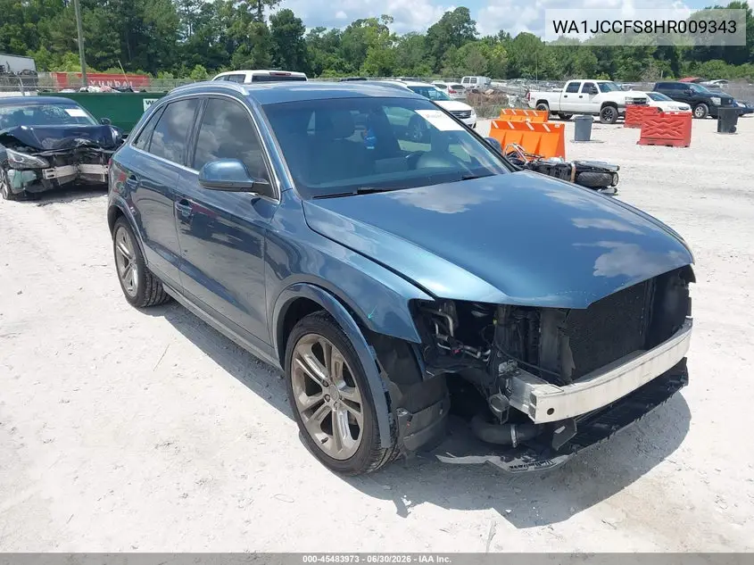 2017 Audi Q3 2.0T Premium VIN: WA1JCCFS8HR009343 Lot: 45483973