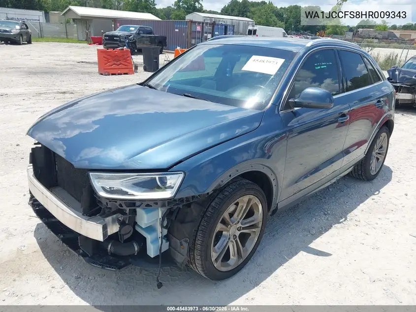 2017 Audi Q3 2.0T Premium VIN: WA1JCCFS8HR009343 Lot: 45483973