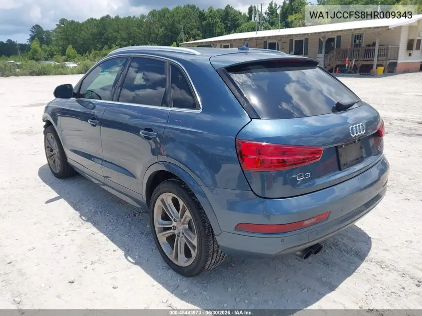 2017 Audi Q3 2.0T Premium VIN: WA1JCCFS8HR009343 Lot: 45483973