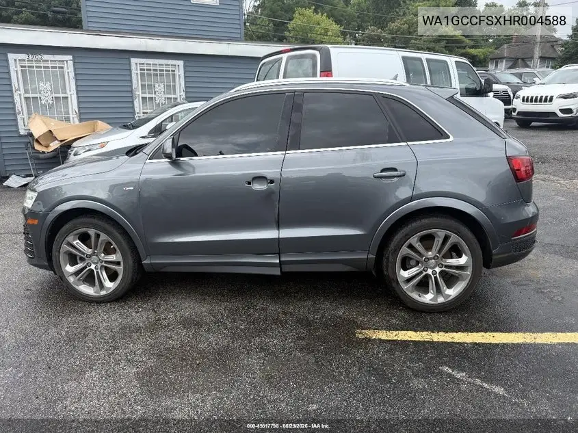 2017 Audi Q3 2.0T Premium VIN: WA1GCCFSXHR004588 Lot: 45517798