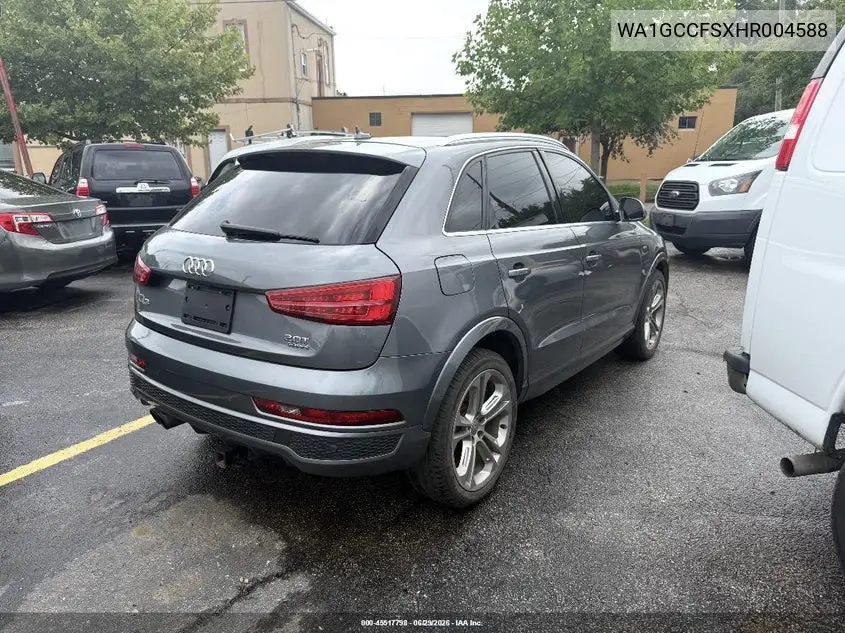 2017 Audi Q3 2.0T Premium VIN: WA1GCCFSXHR004588 Lot: 45517798