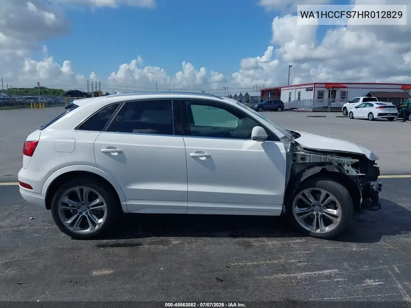 2017 Audi Q3 2.0T Premium VIN: WA1HCCFS7HR012829 Lot: 45563082