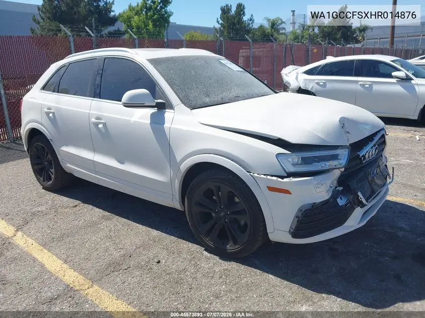 2017 Audi Q3 2.0T Premium VIN: WA1GCCFSXHR014876 Lot: 45573893