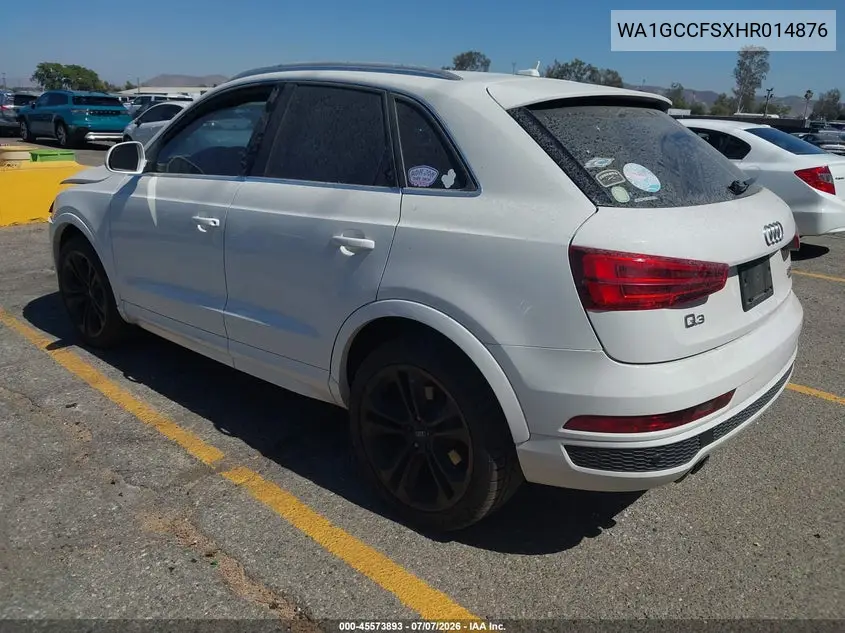 2017 Audi Q3 2.0T Premium VIN: WA1GCCFSXHR014876 Lot: 45573893