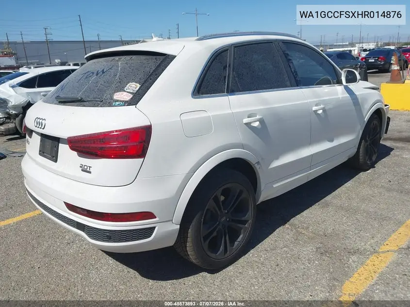 2017 Audi Q3 2.0T Premium VIN: WA1GCCFSXHR014876 Lot: 45573893