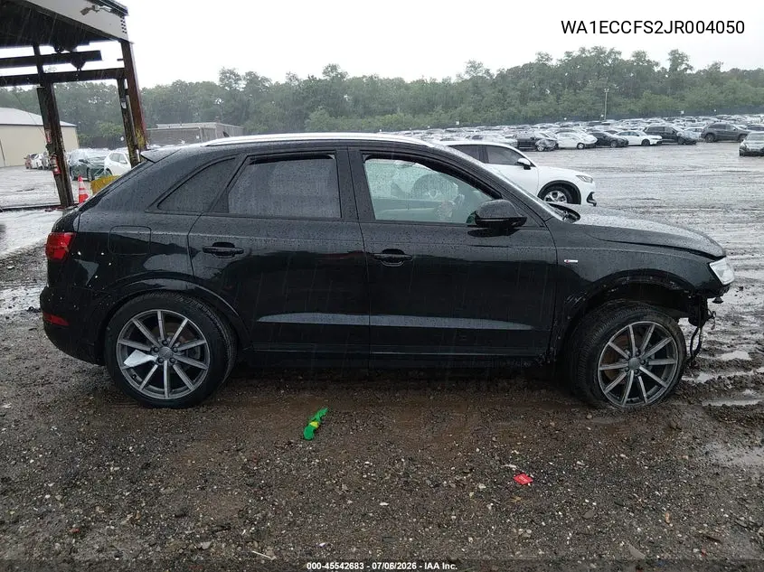 2018 Audi Q3 2.0T Premium/2.0T Sport Premium VIN: WA1ECCFS2JR004050 Lot: 45542683
