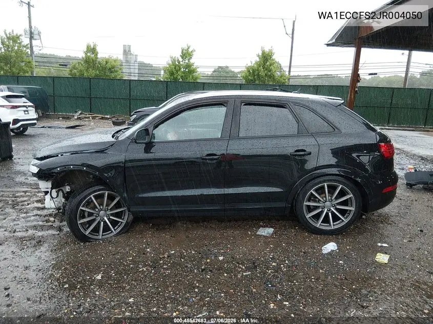 2018 Audi Q3 2.0T Premium/2.0T Sport Premium VIN: WA1ECCFS2JR004050 Lot: 45542683