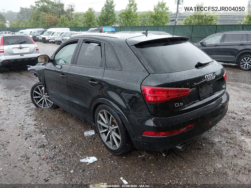 2018 Audi Q3 2.0T Premium/2.0T Sport Premium VIN: WA1ECCFS2JR004050 Lot: 45542683