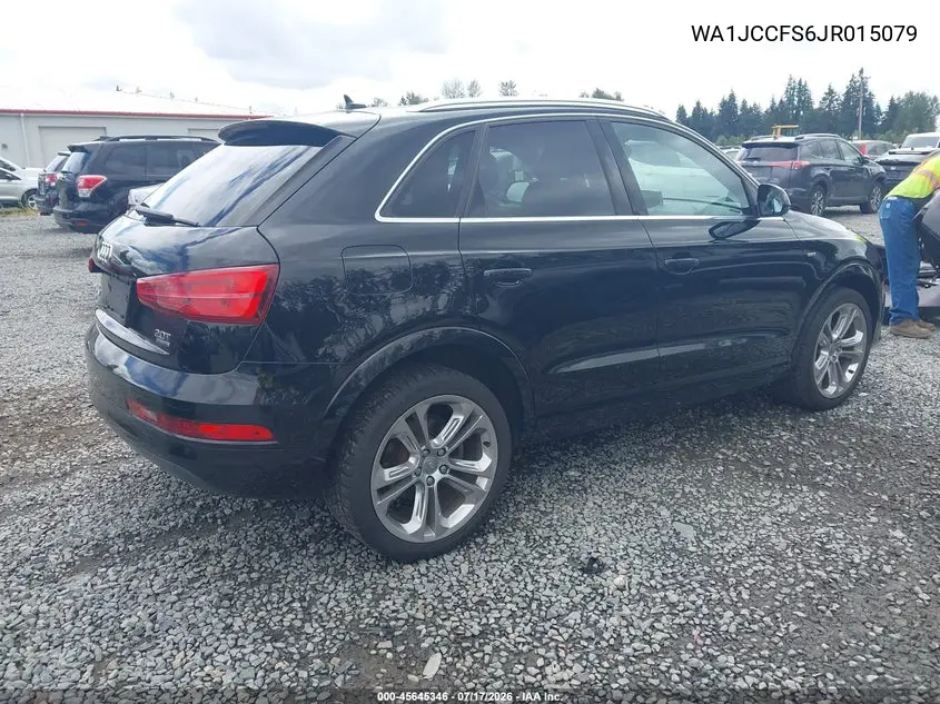 2018 Audi Q3 2.0T Premium/2.0T Sport Premium VIN: WA1JCCFS6JR015079 Lot: 45645346