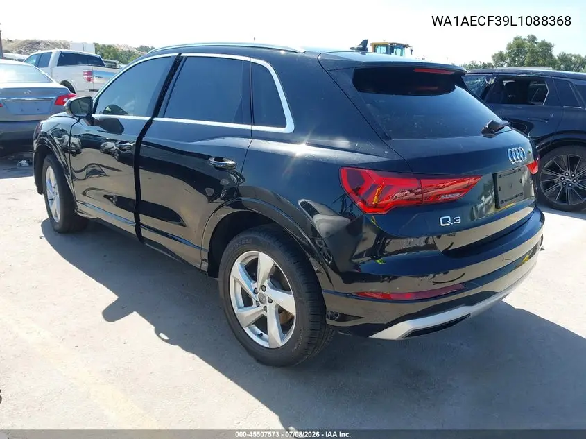 2020 Audi Q3 Premium 45 Tfsi Quattro Tiptronic VIN: WA1AECF39L1088368 Lot: 45507573