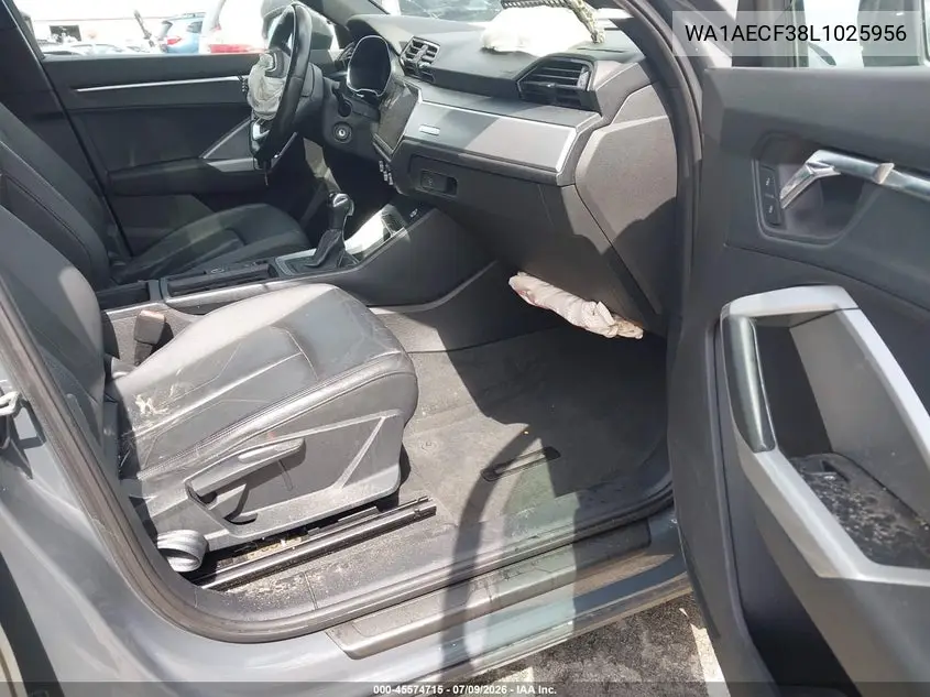 2020 Audi Q3 Premium 45 Tfsi Quattro Tiptronic VIN: WA1AECF38L1025956 Lot: 45574715