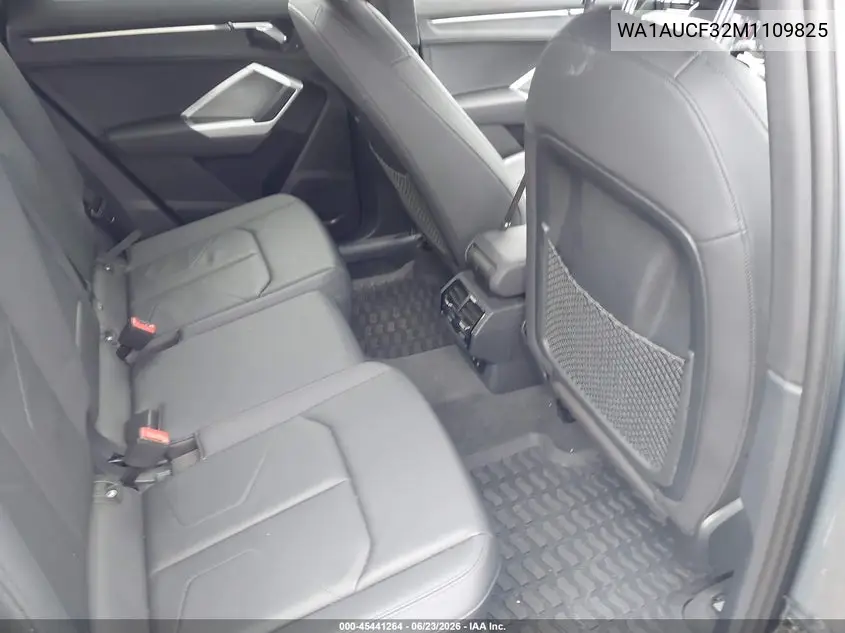 2021 Audi Q3 Premium 40 Tfsi Quattro Tiptronic VIN: WA1AUCF32M1109825 Lot: 45441264