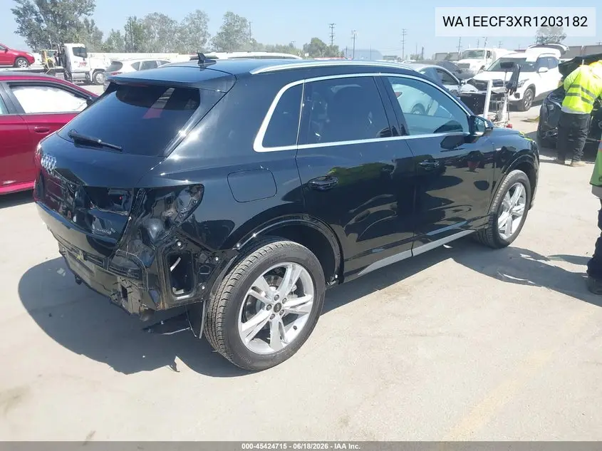2024 Audi Q3 Premium Plus 45 Tfsi S Line Quattro Tiptronic VIN: WA1EECF3XR1203182 Lot: 45424715
