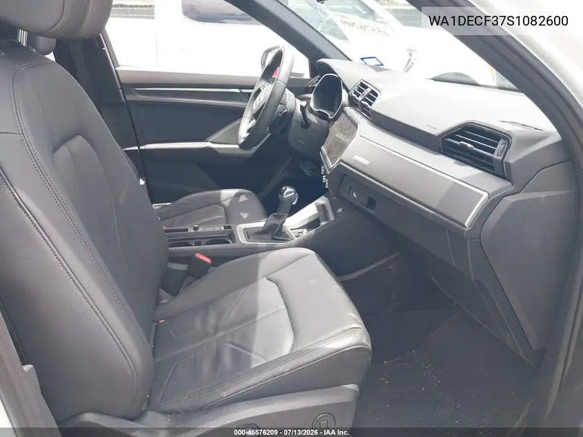 2025 Audi Q3 Premium 45 Tfsi S Line Quattro Tiptronic VIN: WA1DECF37S1082600 Lot: 45576209