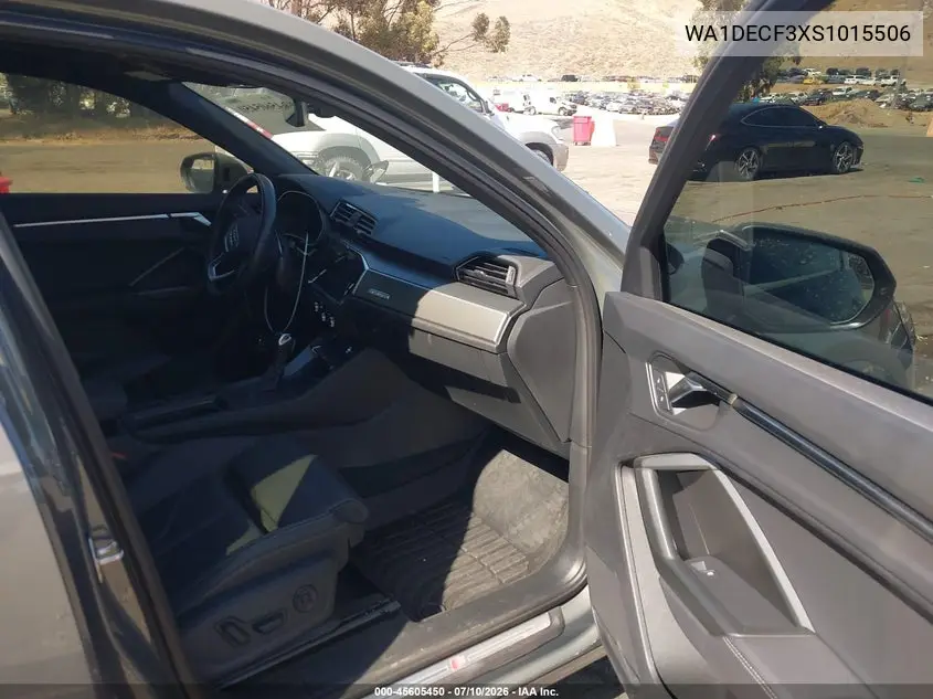 2025 Audi Q3 Premium 45 Tfsi S Line Quattro Tiptronic VIN: WA1DECF3XS1015506 Lot: 45605450