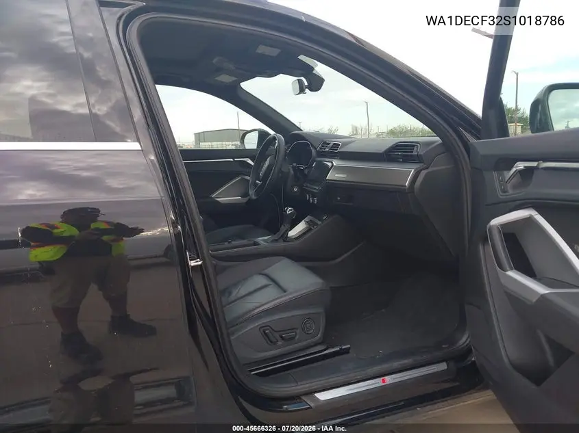 WA1DECF32S1018786 2025 Audi Q3 Premium 45 Tfsi S Line Quattro Tiptronic