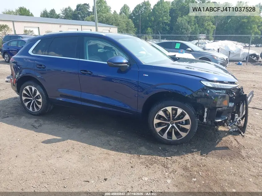 2026 Audi Q3 Tfsi Quattro S Tronic VIN: WA1ABCFJ4T1037528 Lot: 45650843