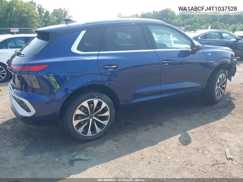 2026 Audi Q3 Tfsi Quattro S Tronic VIN: WA1ABCFJ4T1037528 Lot: 45650843