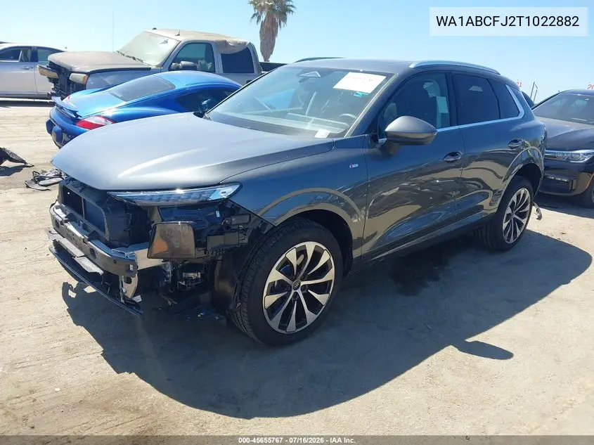 2026 Audi Q3 Tfsi Quattro S Tronic VIN: WA1ABCFJ2T1022882 Lot: 45655767