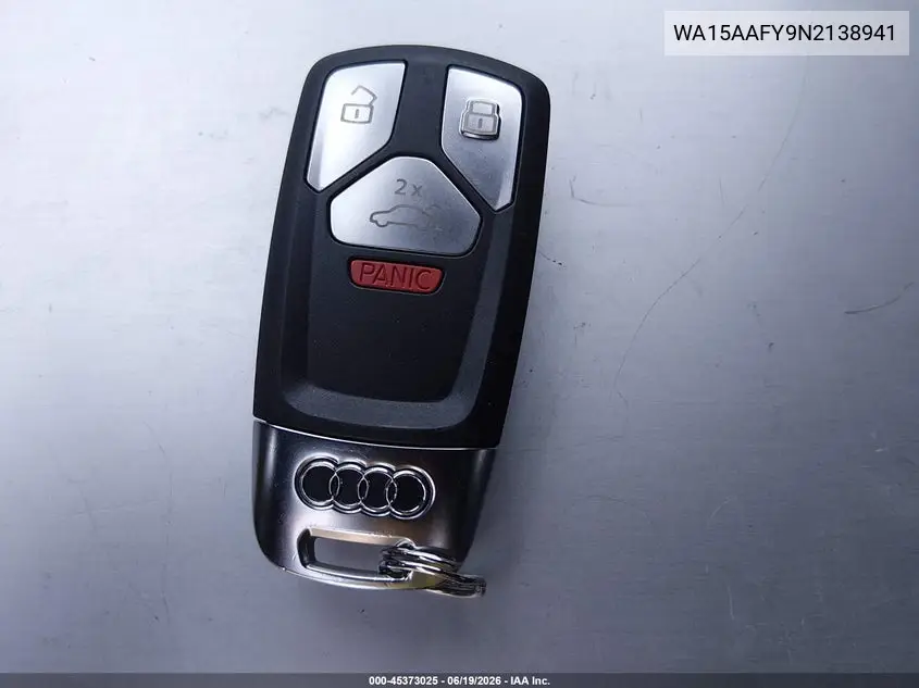 2022 Audi Q5 Sportback Premium Plus 45 Tfsi S Line Quattro S Tronic VIN: WA15AAFY9N2138941 Lot: 45373025