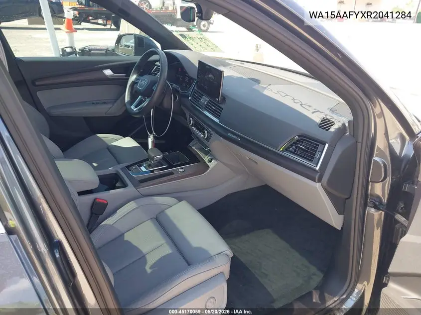 2024 Audi Q5 Sportback Premium Plus 45 Tfsi S Line Quattro S Tronic VIN: WA15AAFYXR2041284 Lot: 45170059