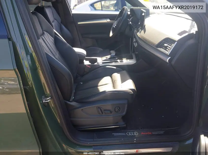 2024 Audi Q5 Sportback Premium Plus 45 Tfsi S Line Quattro S Tronic VIN: WA15AAFYXR2019172 Lot: 45227001