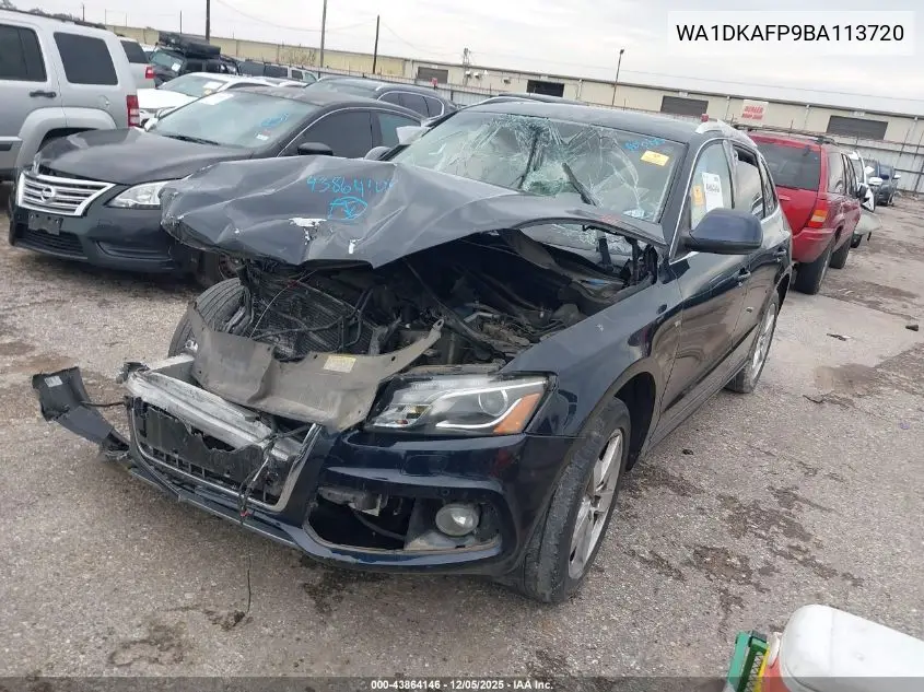 WA1DKAFP9BA113720 2011 Audi Q5 3.2 Premium Plus