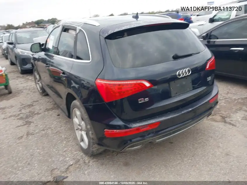 WA1DKAFP9BA113720 2011 Audi Q5 3.2 Premium Plus