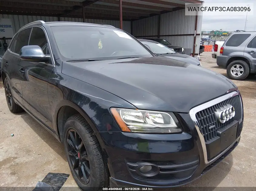 2012 Audi Q5 2.0T Premium VIN: WA1CFAFP3CA083096 Lot: 45406646
