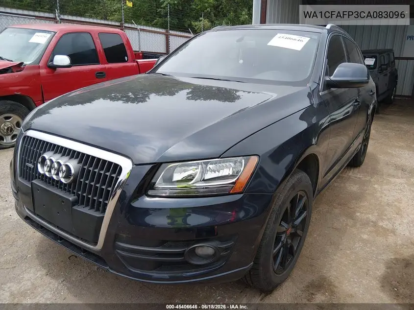 2012 Audi Q5 2.0T Premium VIN: WA1CFAFP3CA083096 Lot: 45406646