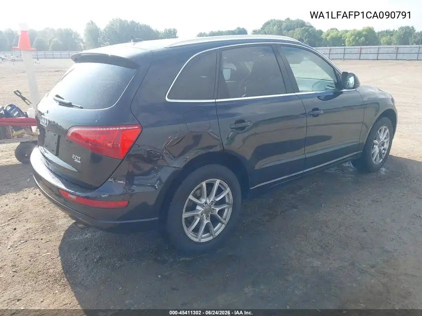2012 Audi Q5 2.0T Premium VIN: WA1LFAFP1CA090791 Lot: 45411302