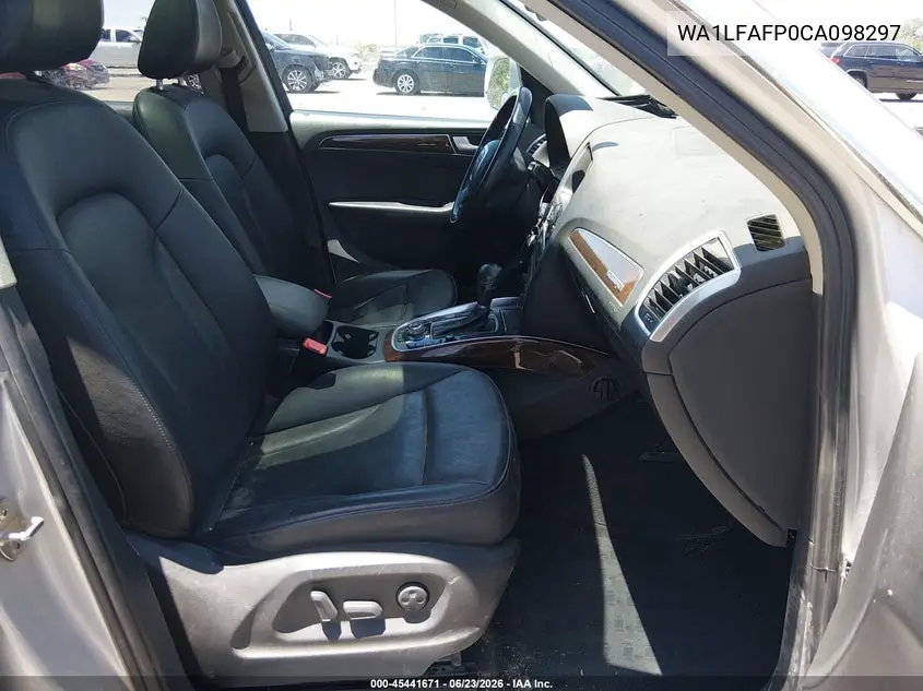2012 Audi Q5 2.0T Premium VIN: WA1LFAFP0CA098297 Lot: 45441671