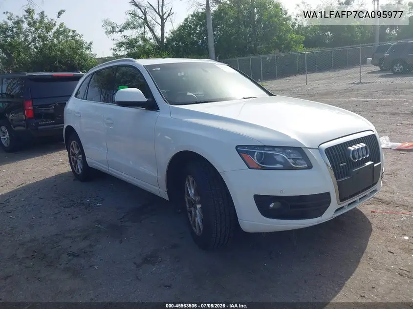 2012 Audi Q5 2.0T Premium VIN: WA1LFAFP7CA095977 Lot: 45563506