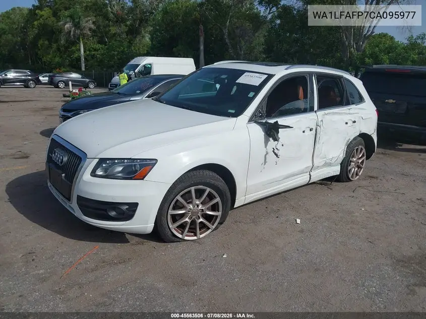 2012 Audi Q5 2.0T Premium VIN: WA1LFAFP7CA095977 Lot: 45563506