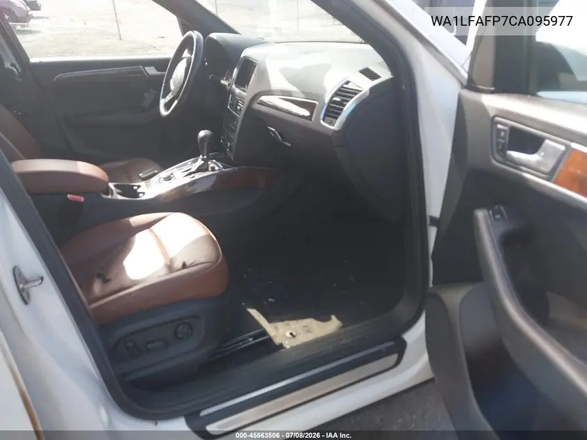 2012 Audi Q5 2.0T Premium VIN: WA1LFAFP7CA095977 Lot: 45563506