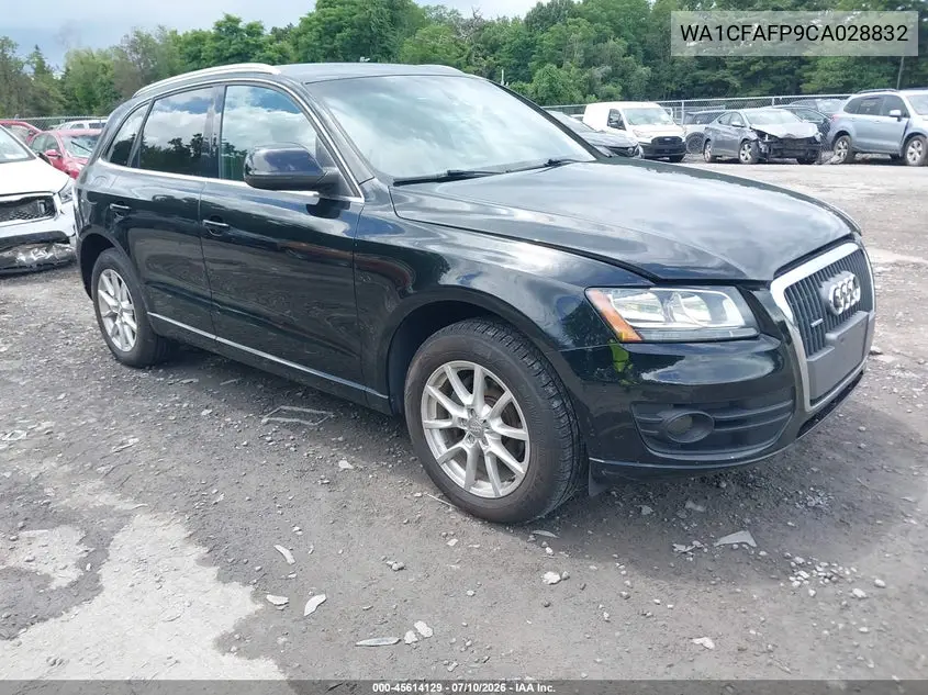 2012 Audi Q5 2.0T Premium VIN: WA1CFAFP9CA028832 Lot: 45614129