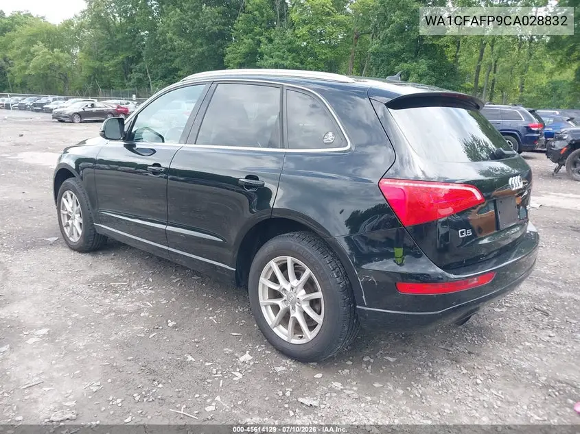 2012 Audi Q5 2.0T Premium VIN: WA1CFAFP9CA028832 Lot: 45614129