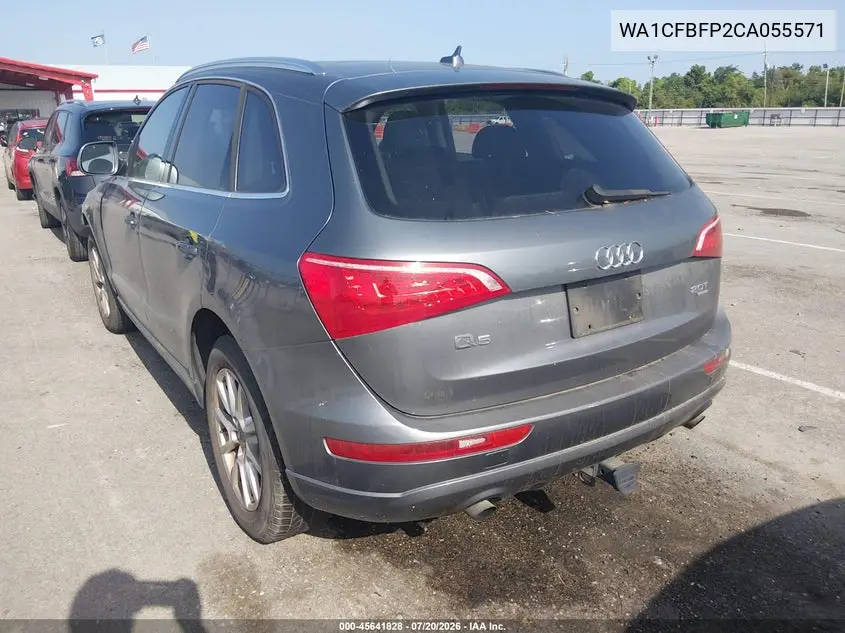 2012 Audi Q5 2.0T Premium VIN: WA1CFBFP2CA055571 Lot: 45641828