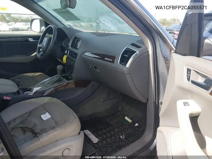 2012 Audi Q5 2.0T Premium VIN: WA1CFBFP2CA055571 Lot: 45641828