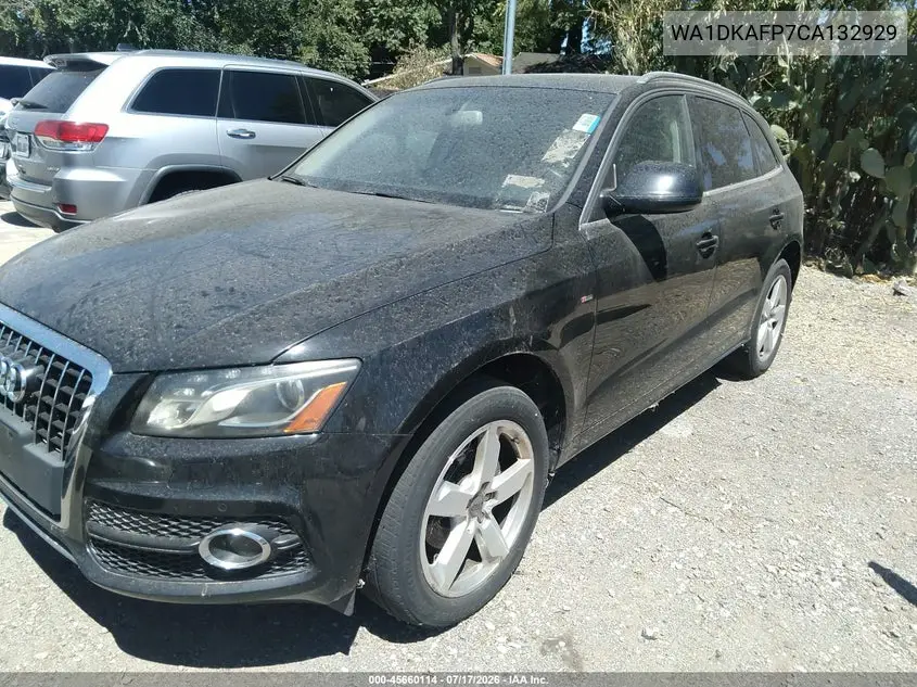 2012 Audi Q5 3.2 Premium Plus VIN: WA1DKAFP7CA132929 Lot: 45660114