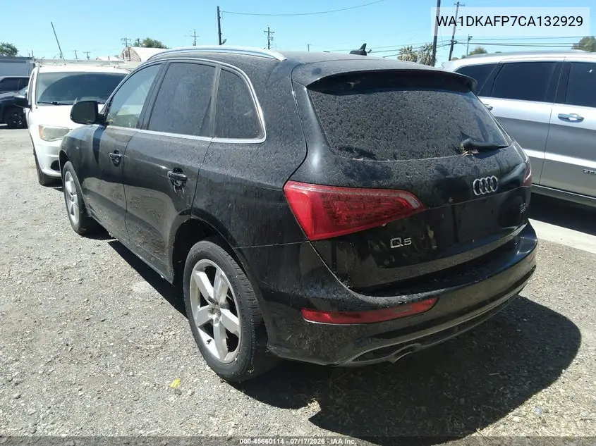2012 Audi Q5 3.2 Premium Plus VIN: WA1DKAFP7CA132929 Lot: 45660114