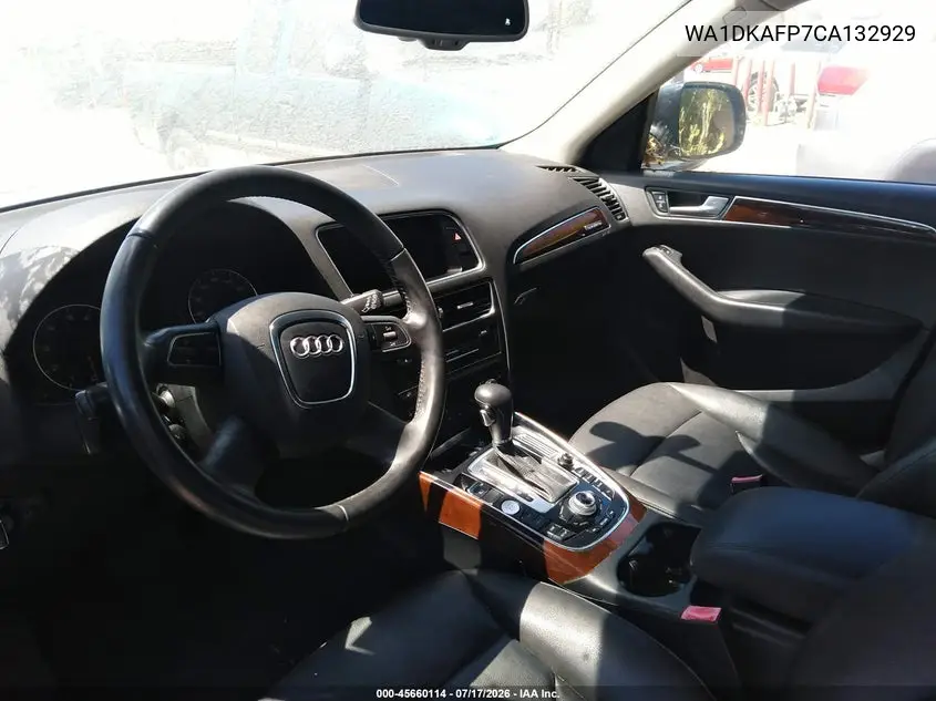 2012 Audi Q5 3.2 Premium Plus VIN: WA1DKAFP7CA132929 Lot: 45660114
