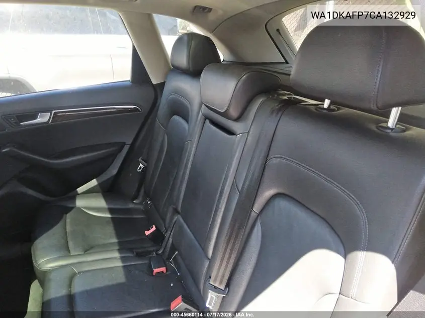 2012 Audi Q5 3.2 Premium Plus VIN: WA1DKAFP7CA132929 Lot: 45660114