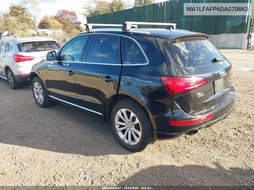 WA1LFAFP6DA070862 2013 Audi Q5 2.0T Premium