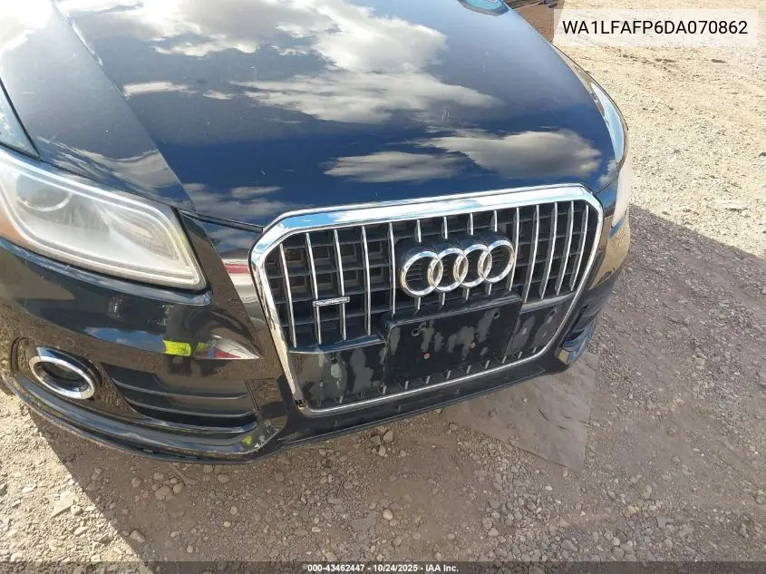 WA1LFAFP6DA070862 2013 Audi Q5 2.0T Premium