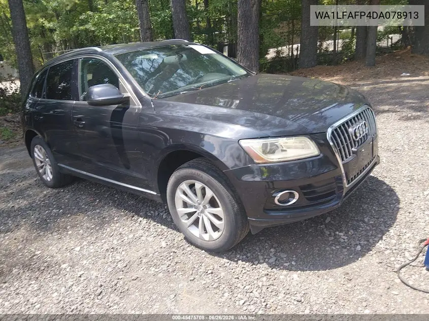 2013 Audi Q5 2.0T Premium VIN: WA1LFAFP4DA078913 Lot: 45475708